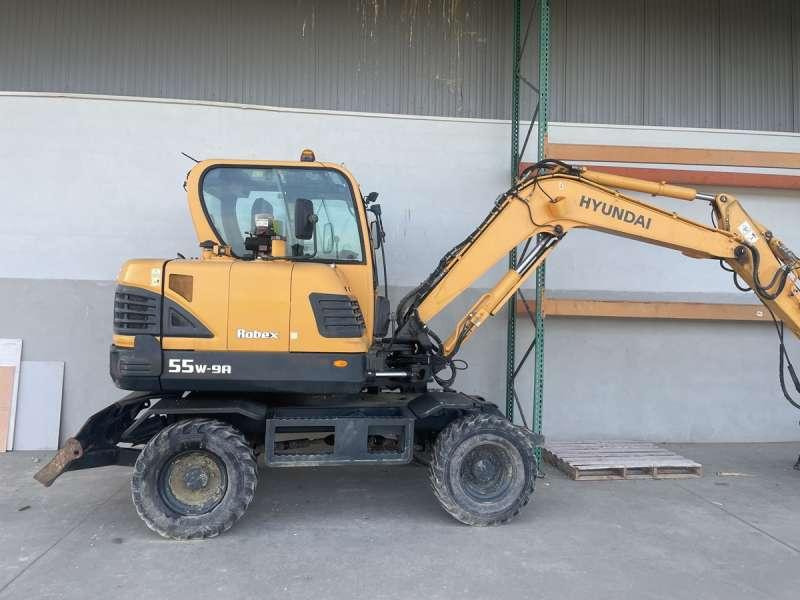 Hyundai R55W-9A - Hjulgraver: bilde 1 Hyundai R55W-9A - Hjulgraver: bilde 1