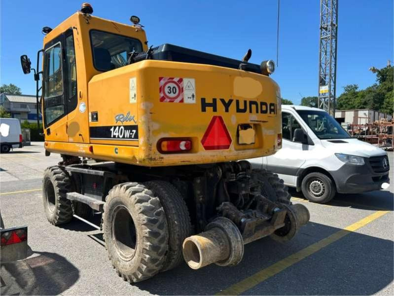 Hjulgraver Hyundai ROBEX 140W-7: bilde 9