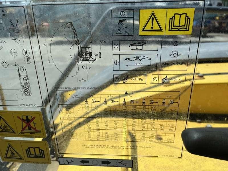 Hjulgraver Komatsu PW98MR-6: bilde 48