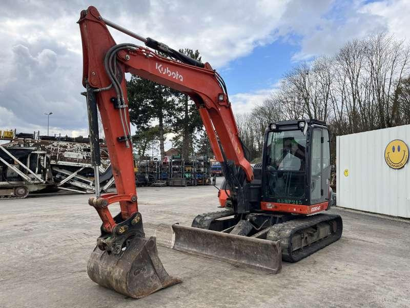 Kubota KX080-4A - Beltegraver: bilde 3 Kubota KX080-4A - Beltegraver: bilde 3