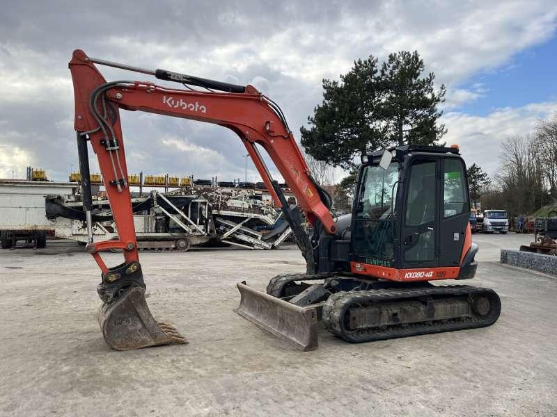 Kubota KX080-4A - Beltegraver: bilde 2 Kubota KX080-4A - Beltegraver: bilde 2