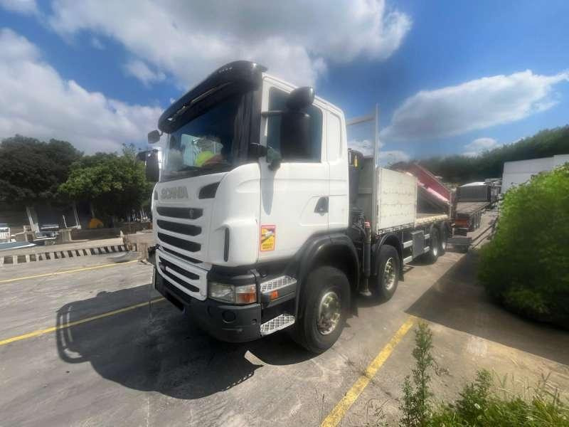 Scania G480 8X4 GRUE FASSI - Planbil: bilde 1 Scania G480 8X4 GRUE FASSI - Planbil: bilde 1