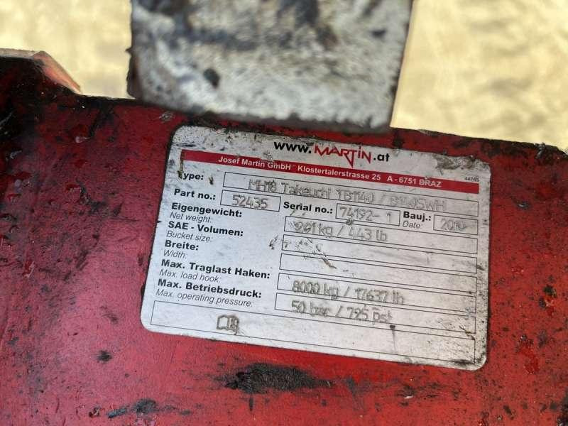 Beltegraver Takeuchi TB1140: bilde 14