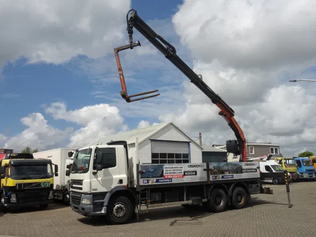 DAF CF 360 6X4 MANUAL GEAR STEELSPRINGS 18,5 TON PALFINKER - Planbil, Kranbil: bilde 1 DAF CF 360 6X4 MANUAL GEAR STEELSPRINGS 18,5 TON PALFINKER - Planbil, Kranbil: bilde 1