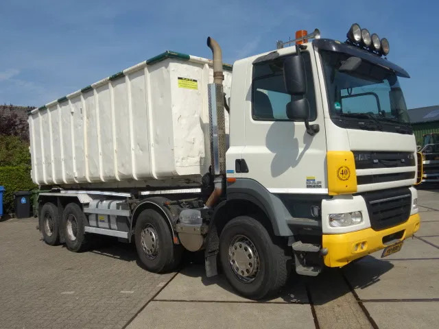 DAF CF 410 8X4 NCH CONTAINER SYSTEEM 32 TON 90 graden silo containers - Lastebil med kabelsystem: bilde 4 DAF CF 410 8X4 NCH CONTAINER SYSTEEM 32 TON 90 graden silo containers - Lastebil med kabelsystem: bilde 4