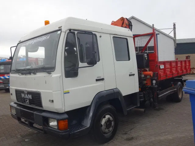 MAN 12.224 DC,8,5 TON ATLAS KRAAN,KIPPER,MANUAL POMP - Tippbil, Kranbil: bilde 5 MAN 12.224 DC,8,5 TON ATLAS KRAAN,KIPPER,MANUAL POMP - Tippbil, Kranbil: bilde 5