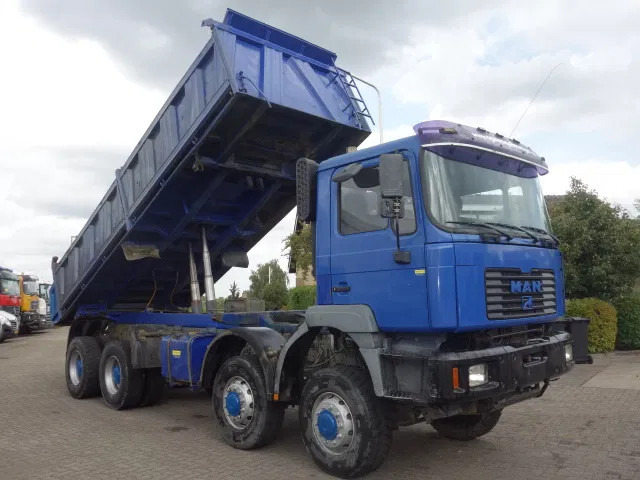 MAN 35.414 8x8 meiller kipper manual diesel pomp - Tippbil: bilde 1 MAN 35.414 8x8 meiller kipper manual diesel pomp - Tippbil: bilde 1