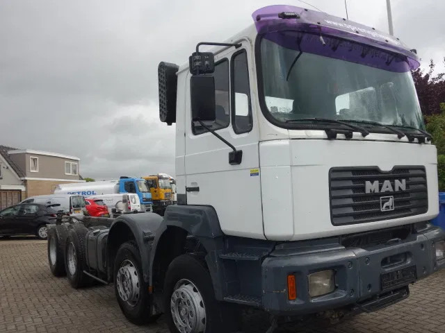 MAN 41-414 manuial pomp 8x4 - Chassis lastebil: bilde 2 MAN 41-414 manuial pomp 8x4 - Chassis lastebil: bilde 2