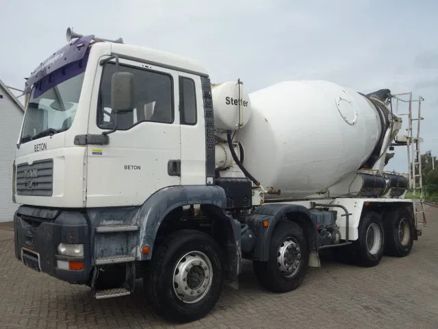 MAN TGA 35.360 8X4 MIXER STEEL SPRINGS BIG AXELS MANUAL POMP - Betongbil: bilde 2 MAN TGA 35.360 8X4 MIXER STEEL SPRINGS BIG AXELS MANUAL POMP - Betongbil: bilde 2
