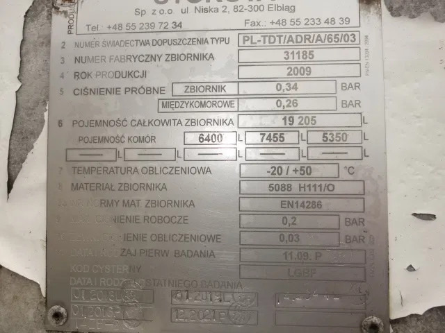 Scania R380 6X2 19200 LITER TANK,MANUAL GEARBOX - Tankbil: bilde 5 Scania R380 6X2 19200 LITER TANK,MANUAL GEARBOX - Tankbil: bilde 5