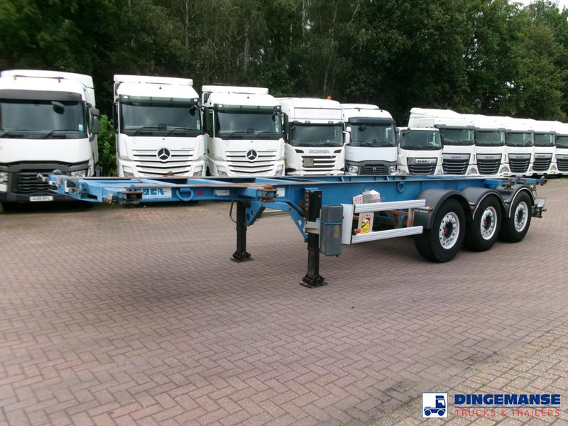 ASCA 3-axle container trailer 20-30 ft + ADR - Container-transport/ Vekselflak semitrailer: bilde 1 ASCA 3-axle container trailer 20-30 ft + ADR - Container-transport/ Vekselflak semitrailer: bilde 1