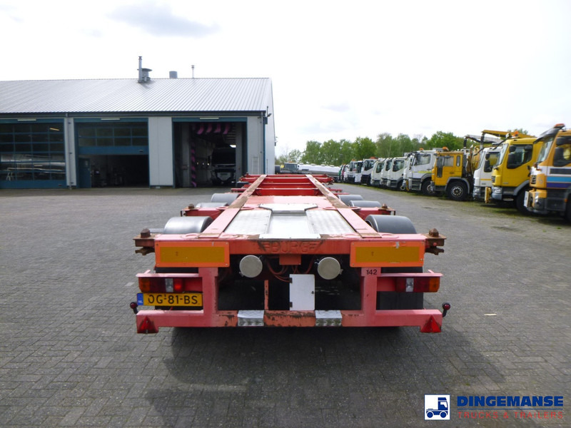 Burg 3-axle container chassis 20-30 ft - Container-transport/ Vekselflak semitrailer: bilde 5 Burg 3-axle container chassis 20-30 ft - Container-transport/ Vekselflak semitrailer: bilde 5
