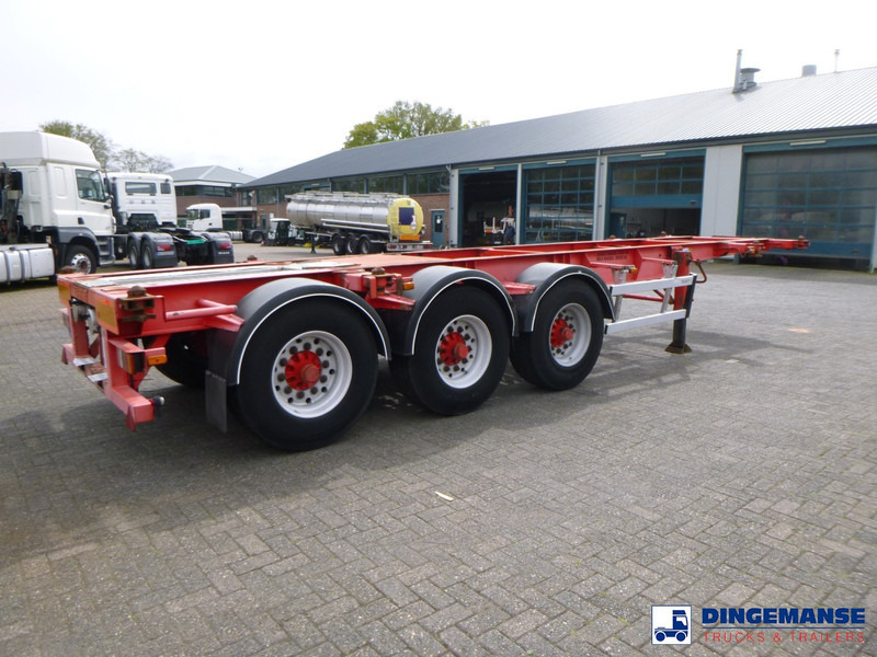 Burg 3-axle container chassis 20-30 ft - Container-transport/ Vekselflak semitrailer: bilde 4 Burg 3-axle container chassis 20-30 ft - Container-transport/ Vekselflak semitrailer: bilde 4