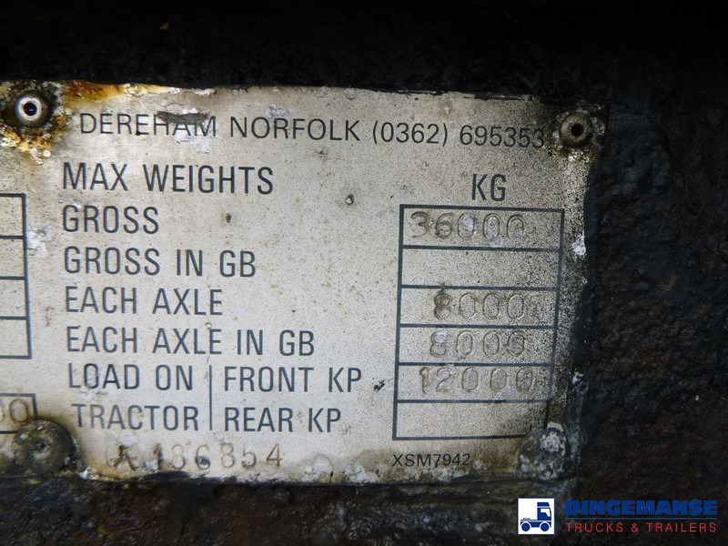 Leie Crane Fruehauf Bitumen tank inox 28 m3 / 1 comp Crane Fruehauf Bitumen tank inox 28 m3 / 1 comp: bilde 18