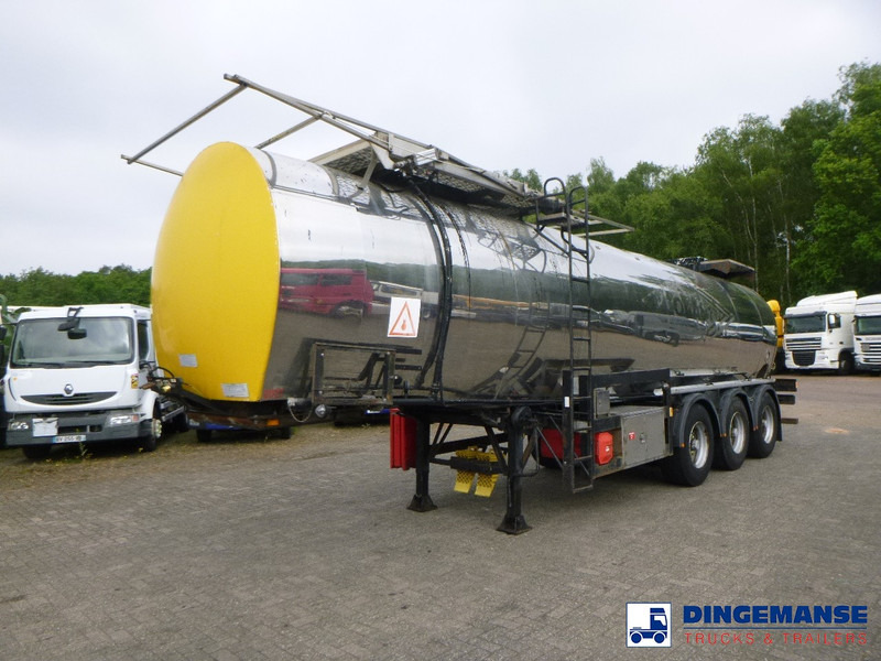 Crane Fruehauf Bitumen tank inox 28 m3 / 1 comp - Tanksemi: bilde 1 Crane Fruehauf Bitumen tank inox 28 m3 / 1 comp - Tanksemi: bilde 1