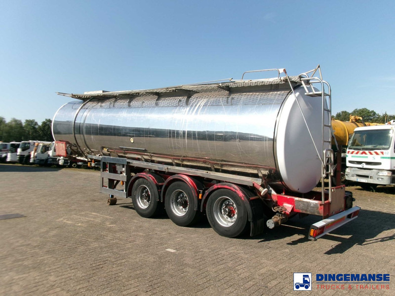 Crane Fruehauf Chemical ACID Rubber tank inox 30 m3 / 1 comp - Tanksemi: bilde 3 Crane Fruehauf Chemical ACID Rubber tank inox 30 m3 / 1 comp - Tanksemi: bilde 3