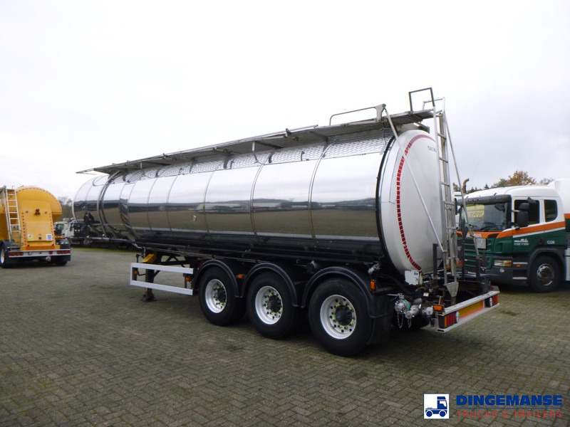 Crane Fruehauf Chemical tank inox 32.8 m3 / 1 comp - Tanksemi: bilde 3 Crane Fruehauf Chemical tank inox 32.8 m3 / 1 comp - Tanksemi: bilde 3