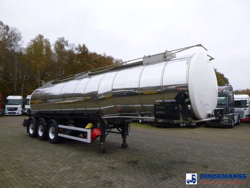 Crane Fruehauf Chemical tank inox 32.8 m3 / 1 comp - Tanksemi: bilde 2 Crane Fruehauf Chemical tank inox 32.8 m3 / 1 comp - Tanksemi: bilde 2