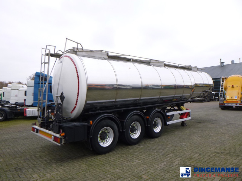 Crane Fruehauf Chemical tank inox 32.8 m3 / 1 comp - Tanksemi: bilde 4 Crane Fruehauf Chemical tank inox 32.8 m3 / 1 comp - Tanksemi: bilde 4
