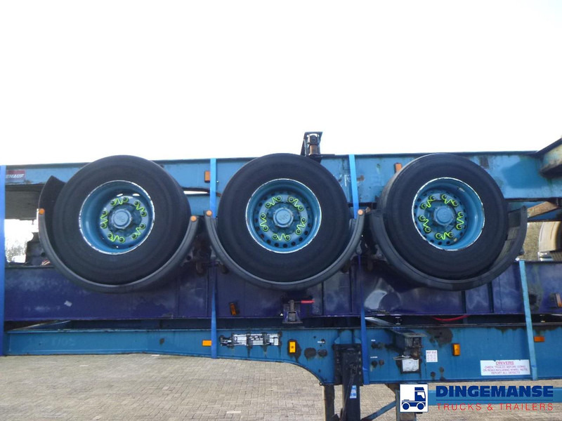 Crane Fruehauf Stack - 3 x container trailer 20-20-30-40 ft - Container-transport/ Vekselflak semitrailer: bilde 5 Crane Fruehauf Stack - 3 x container trailer 20-20-30-40 ft - Container-transport/ Vekselflak semitrailer: bilde 5