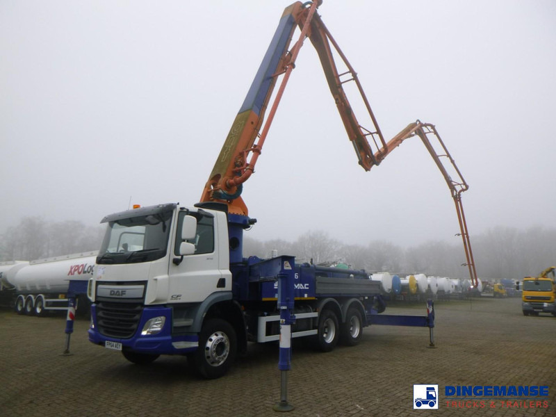 DAF CF 370 6X4 RHD Sermac 5Z36 concrete pump 36 m - Betongpumpe: bilde 1 DAF CF 370 6X4 RHD Sermac 5Z36 concrete pump 36 m - Betongpumpe: bilde 1