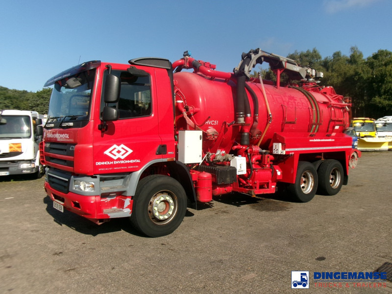 DAF CF 75.310 6x4 RHD Whale vacuum tank 11.8 m3 / 2 comp - Vakuum lastebil: bilde 1 DAF CF 75.310 6x4 RHD Whale vacuum tank 11.8 m3 / 2 comp - Vakuum lastebil: bilde 1