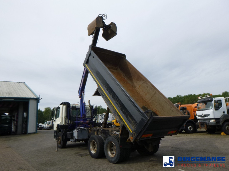 DAF CF 75.310 6x4 RHD tipper + HMF 1144 K-1 + grapple - Kranbil: bilde 3 DAF CF 75.310 6x4 RHD tipper + HMF 1144 K-1 + grapple - Kranbil: bilde 3
