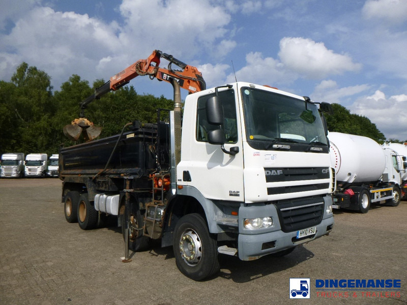 DAF CF 85.360 8X4 RHD tipper + Terex 118.2 VGL-A15 - Kranbil: bilde 2 DAF CF 85.360 8X4 RHD tipper + Terex 118.2 VGL-A15 - Kranbil: bilde 2