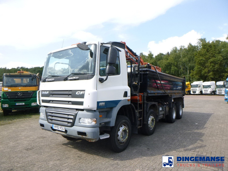 DAF CF 85.360 8X4 RHD tipper + Terex 118.2 VGL-A15 - Kranbil: bilde 5 DAF CF 85.360 8X4 RHD tipper + Terex 118.2 VGL-A15 - Kranbil: bilde 5
