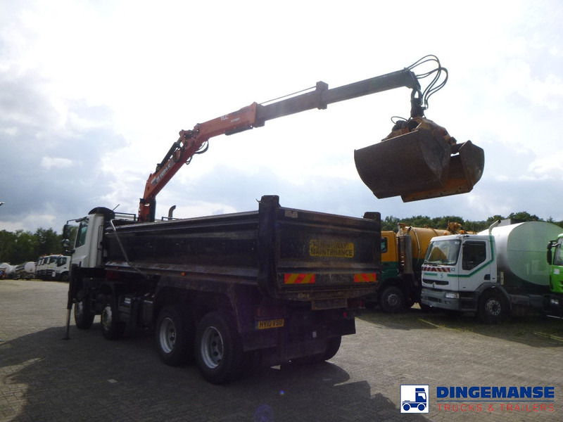 DAF CF 85.360 8X4 RHD tipper + Terex 118.2 VGL-A15 - Kranbil: bilde 3 DAF CF 85.360 8X4 RHD tipper + Terex 118.2 VGL-A15 - Kranbil: bilde 3
