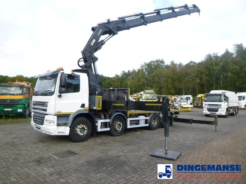 DAF CF 85.410 8X2 RHD + Hiab XS855 EP6 Hipro - Kranbil: bilde 1 DAF CF 85.410 8X2 RHD + Hiab XS855 EP6 Hipro - Kranbil: bilde 1