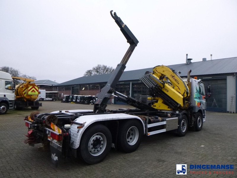 DAF CF 85.410 8x2 Hyva container hook + crane - Kranbil: bilde 3 DAF CF 85.410 8x2 Hyva container hook + crane - Kranbil: bilde 3