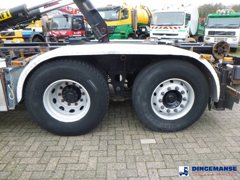Kranbil DAF CF 85.410 8x2 Hyva container hook + crane: bilde 18