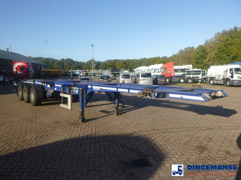 Dennison 3-axle container trailer 20-30-40-45 ft - Container-transport/ Vekselflak semitrailer: bilde 2 Dennison 3-axle container trailer 20-30-40-45 ft - Container-transport/ Vekselflak semitrailer: bilde 2