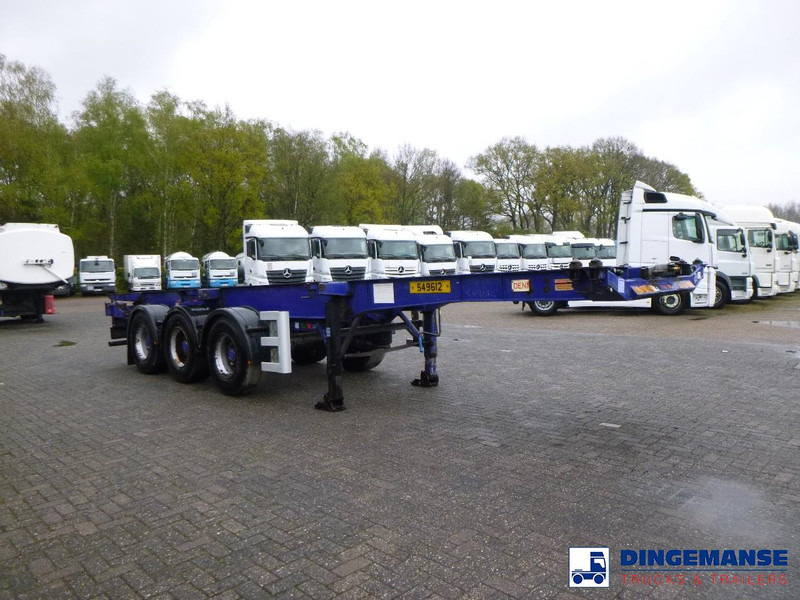 Dennison 3-axle container trailer 20-30-40-45 ft - Container-transport/ Vekselflak semitrailer: bilde 2 Dennison 3-axle container trailer 20-30-40-45 ft - Container-transport/ Vekselflak semitrailer: bilde 2