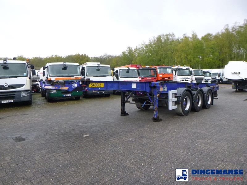 Dennison 3-axle container trailer 20-30-40-45 ft - Container-transport/ Vekselflak semitrailer: bilde 1 Dennison 3-axle container trailer 20-30-40-45 ft - Container-transport/ Vekselflak semitrailer: bilde 1