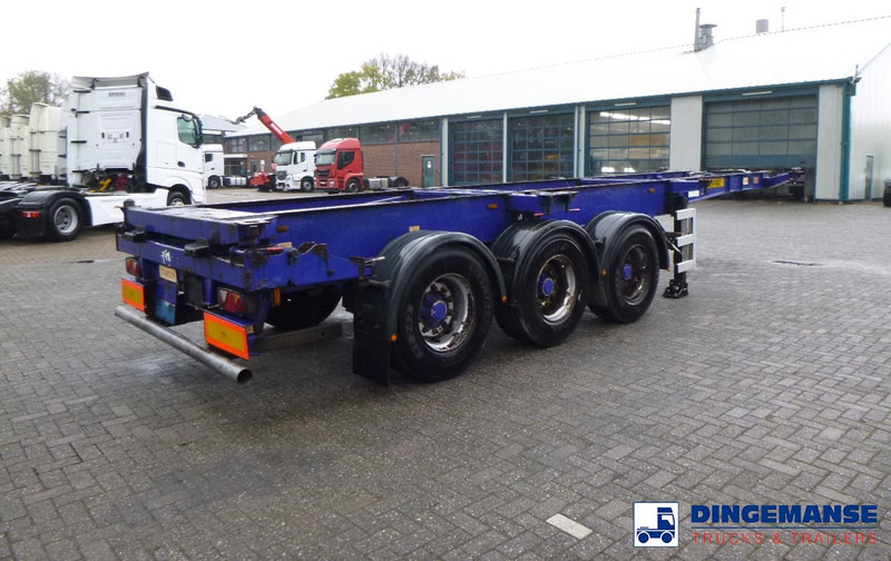 Dennison 3-axle container trailer 20-30-40-45 ft - Container-transport/ Vekselflak semitrailer: bilde 4 Dennison 3-axle container trailer 20-30-40-45 ft - Container-transport/ Vekselflak semitrailer: bilde 4