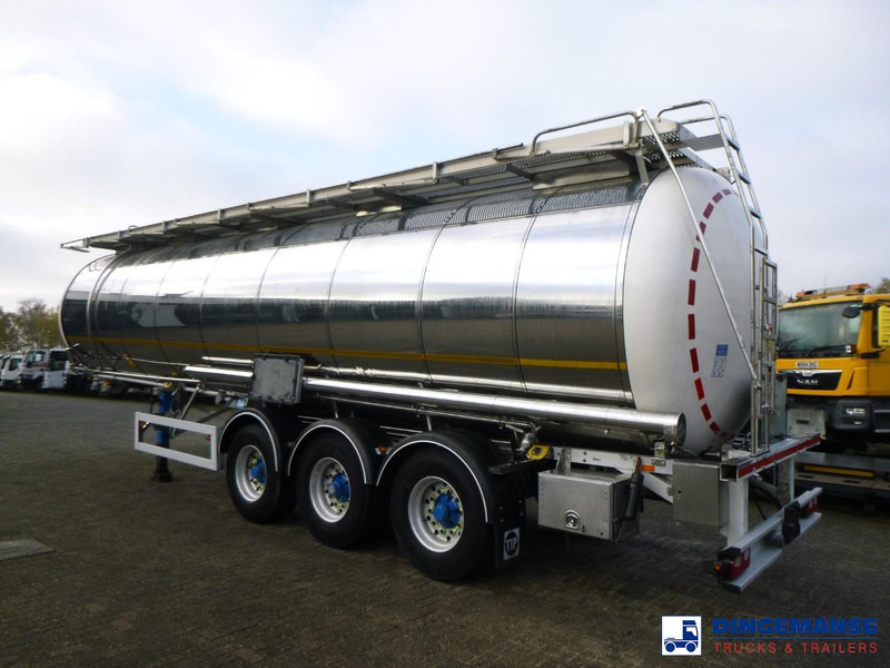 Feldbinder Chemical tank inox L4BH 37.5 m3 / 1 comp - Tanksemi: bilde 3 Feldbinder Chemical tank inox L4BH 37.5 m3 / 1 comp - Tanksemi: bilde 3
