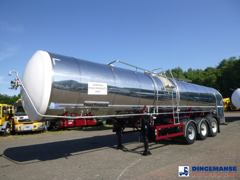 Feldbinder Food tank inox 30 m3 / 1 comp - Tanksemi: bilde 1 Feldbinder Food tank inox 30 m3 / 1 comp - Tanksemi: bilde 1