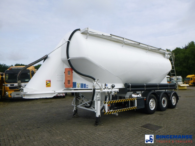 Feldbinder Powder tank alu 37 m3 / 1 comp - Tanksemi: bilde 1 Feldbinder Powder tank alu 37 m3 / 1 comp - Tanksemi: bilde 1