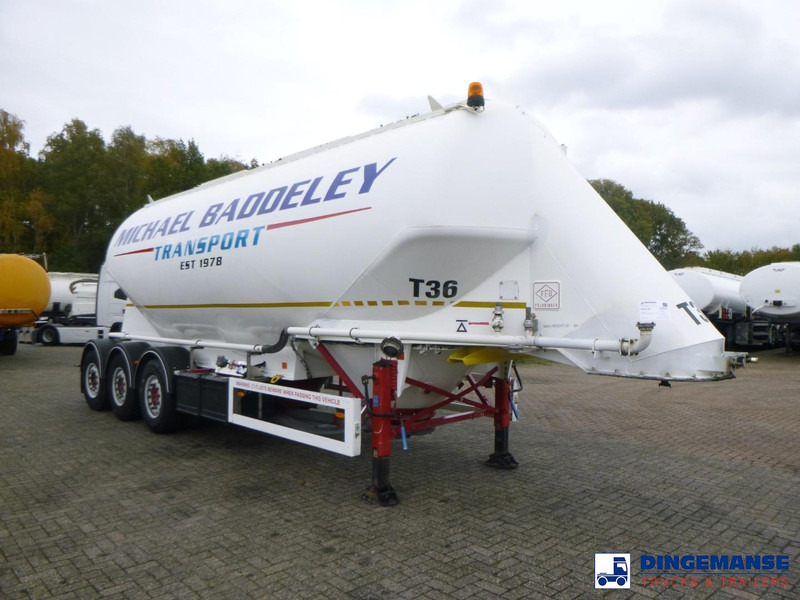 Feldbinder Powder tank alu 40 m3 / 1 comp - Tanksemi: bilde 2 Feldbinder Powder tank alu 40 m3 / 1 comp - Tanksemi: bilde 2