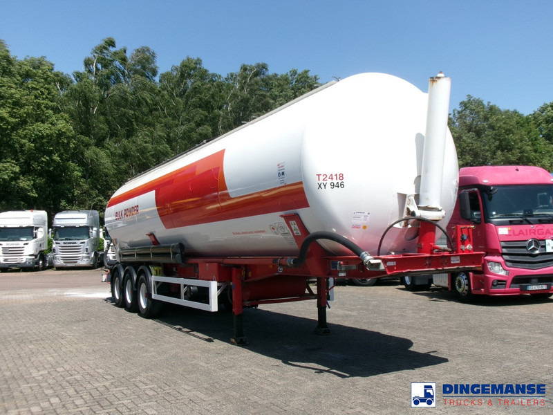 Feldbinder Powder tank alu 60 m3 (tipping) - Tanksemi: bilde 2 Feldbinder Powder tank alu 60 m3 (tipping) - Tanksemi: bilde 2