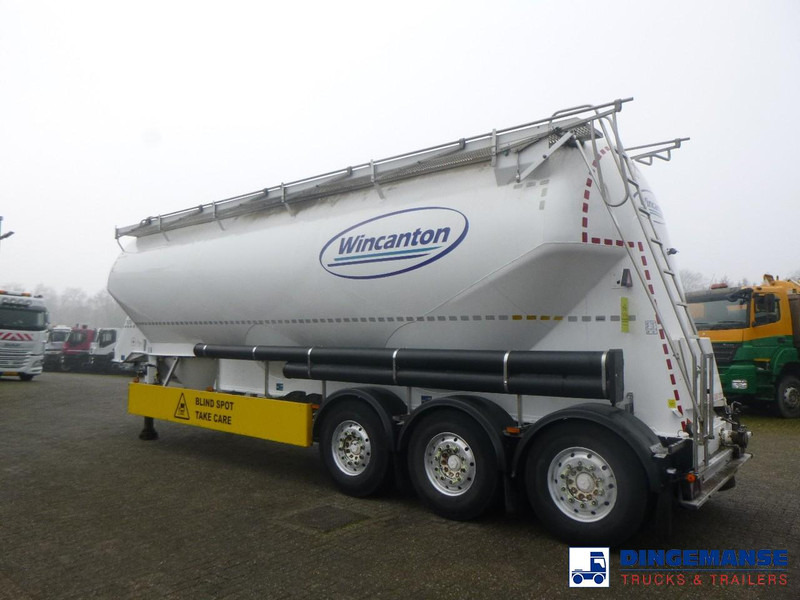 Feldbinder Powder tank alu alu 49 m3 / 1 comp - Tanksemi: bilde 4 Feldbinder Powder tank alu alu 49 m3 / 1 comp - Tanksemi: bilde 4