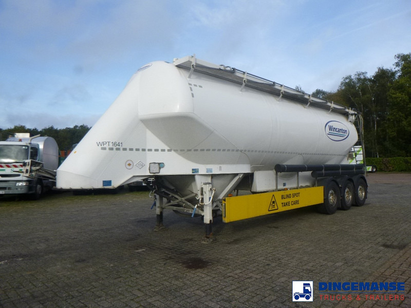 Feldbinder Powder tank alu alu 49 m3 / 1 comp - Tanksemi: bilde 1 Feldbinder Powder tank alu alu 49 m3 / 1 comp - Tanksemi: bilde 1