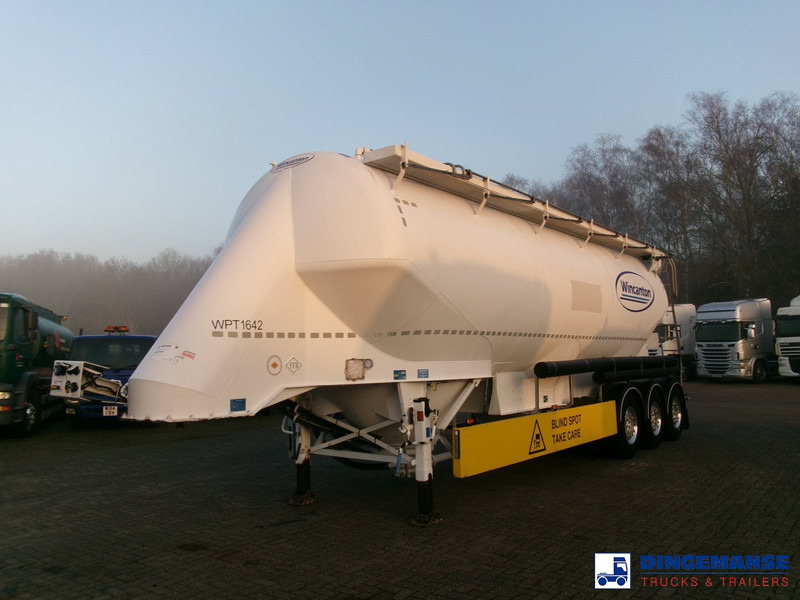 Feldbinder Powder tank alu alu 49 m3 / 1 comp - Tanksemi: bilde 1 Feldbinder Powder tank alu alu 49 m3 / 1 comp - Tanksemi: bilde 1