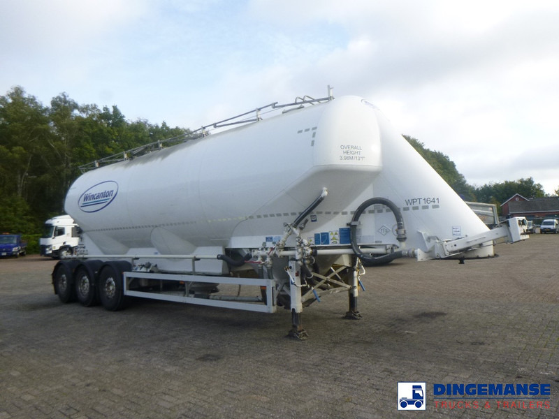 Feldbinder Powder tank alu alu 49 m3 / 1 comp - Tanksemi: bilde 2 Feldbinder Powder tank alu alu 49 m3 / 1 comp - Tanksemi: bilde 2