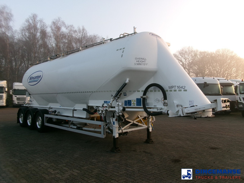 Feldbinder Powder tank alu alu 49 m3 / 1 comp - Tanksemi: bilde 2 Feldbinder Powder tank alu alu 49 m3 / 1 comp - Tanksemi: bilde 2