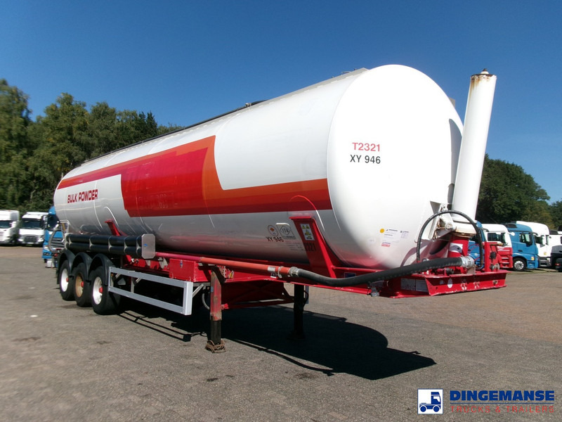 Feldbinder Powder tank alu (tipping) 60 m3 - Tanksemi: bilde 2 Feldbinder Powder tank alu (tipping) 60 m3 - Tanksemi: bilde 2