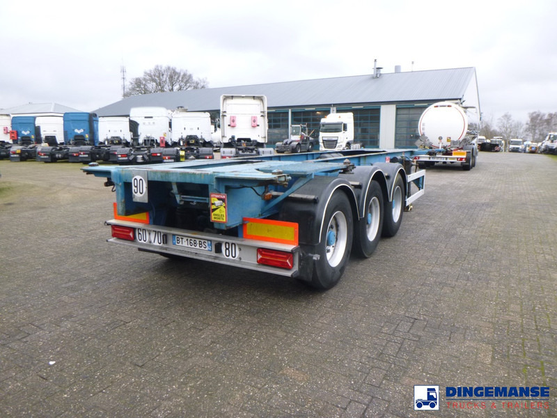 Fruehauf 3-axle container chassis 20, 30 ft - Container-transport/ Vekselflak semitrailer: bilde 4 Fruehauf 3-axle container chassis 20, 30 ft - Container-transport/ Vekselflak semitrailer: bilde 4