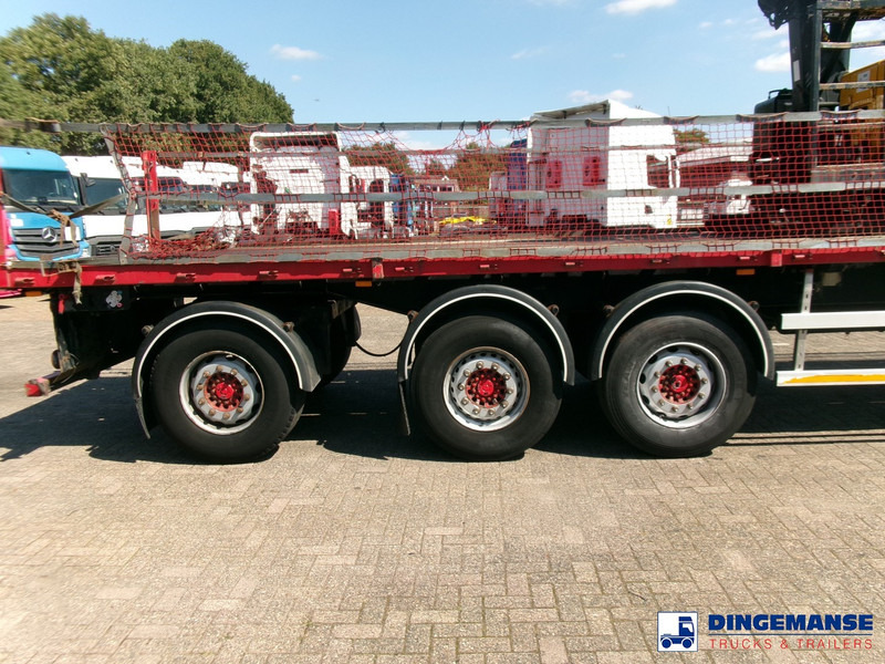 Fruehauf 3-axle platform trailer + Atlas 3008 crane - Åpen semitrailer: bilde 4 Fruehauf 3-axle platform trailer + Atlas 3008 crane - Åpen semitrailer: bilde 4